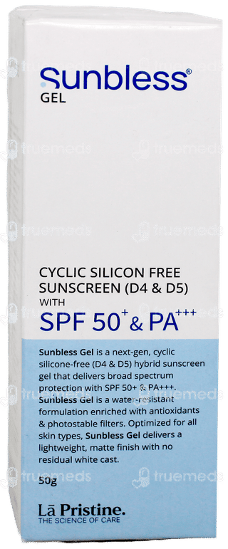 Sunbless Spf 50+ & Pa+++ Sunscreen Gel 50Gm