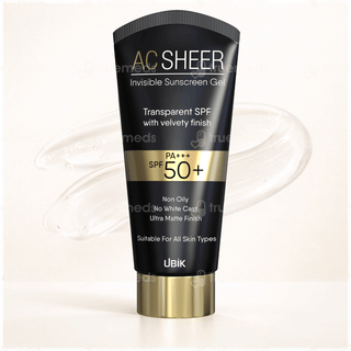 Ac Sheer Spf 50+ Pa+++ Invisible Sunscreen Gel 50Gm