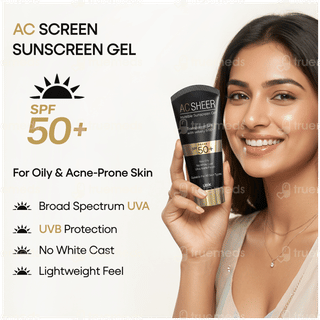 Ac Sheer Spf 50+ Pa+++ Invisible Sunscreen Gel 50Gm