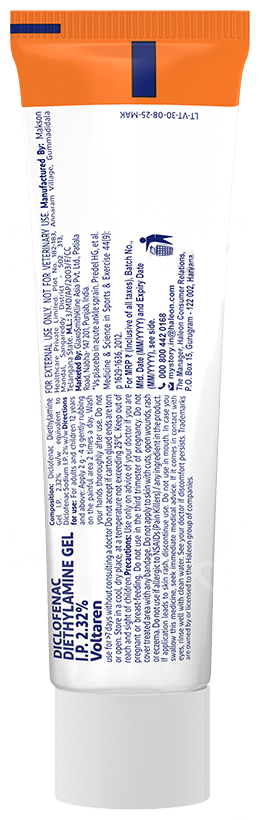 Voltaren 2.32% Gel 30Gm