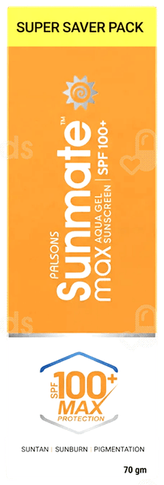 Sunmate Max Spf 100+ Sunscreen Aqua Gel 70Gm