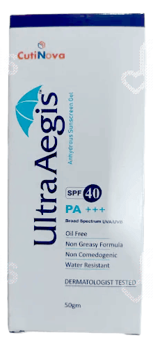 Ultra Aegis Spf 40 Pa +++ Anhydrous Sunscreen Gel 50Gm
