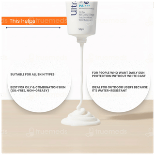 Ultra Aegis Spf 40 Pa +++ Anhydrous Sunscreen Gel 50Gm