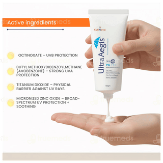 Ultra Aegis Spf 40 Pa +++ Anhydrous Sunscreen Gel 50Gm