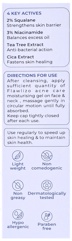 Flawlizo Acne Care Moisturising Gel 50ml