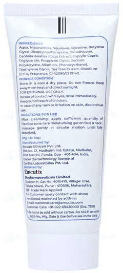 Flawlizo Acne Care Moisturising Gel 50ml