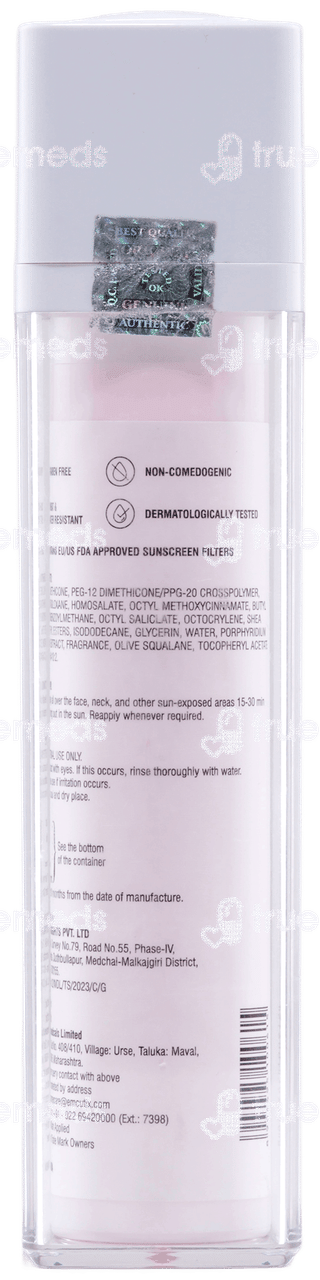 Solglo Invisible Spf 50+ Pa++++ Sunscreen Gel 50ml