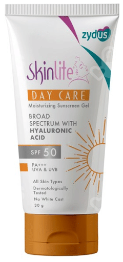 Skinlite Day Care Spf 50 Pa +++ Mositurizing Sunscreen Gel 30gm Skinlite Day Care Spf 50 Pa +++ Mositurizing Sunscreen Gel 30gm