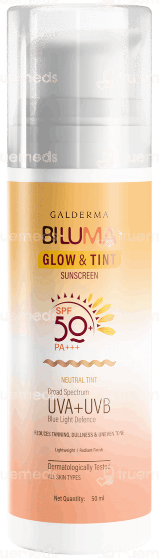 Biluma Glow & Tint Spf 50+ Pa+++ Sunscreen 50ml