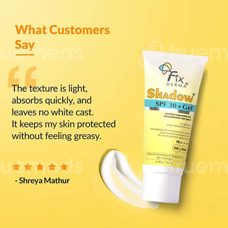 Fixderma Shadow Spf 30+ Pa +++ Gel 40Gm