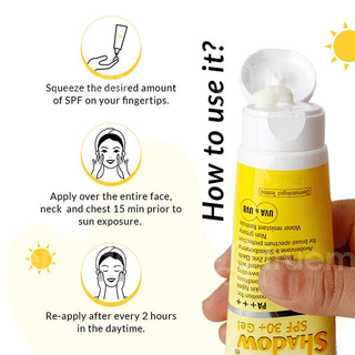 Fixderma Shadow Spf 30+ Pa +++ Gel 40Gm