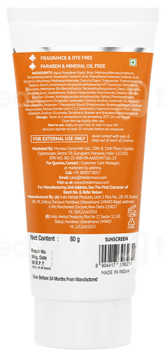 The Derma Co 1% Hyaluronic Spf 50 Pa++++ Sunscreen Aqua Gel 80Gm