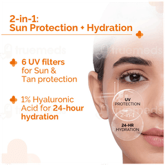 The Derma Co 1% Hyaluronic Spf 50 Pa++++ Sunscreen Aqua Gel 80Gm