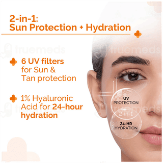 The Derma Co 1% Hyaluronic Spf 50 Pa++++ Sunscreen Aqua Gel 80Gm
