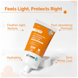 The Derma Co 1% Hyaluronic Spf 50 Pa++++ Sunscreen Aqua Gel 80Gm