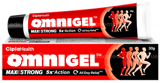 Omnigel Maxstrong Gel 30Gm