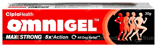 Omnigel Maxstrong Gel 30Gm