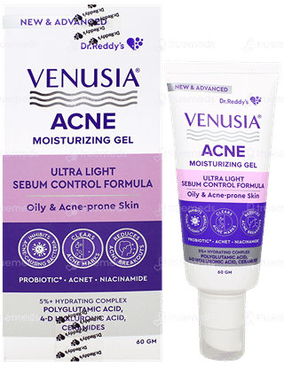 Venusia Acne New & Advanced Moisturizing Gel 60Gm