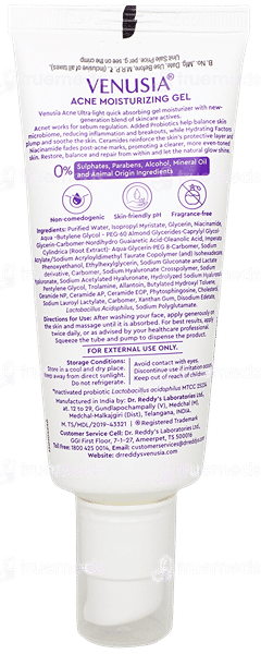 Venusia Acne New & Advanced Moisturizing Gel 60Gm