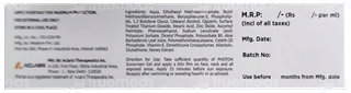 Photon Spf 50+ Uvb Pa+++Uva Sunscreen Gel 50Ml