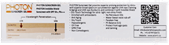 Photon Spf 50+ Uvb Pa+++Uva Sunscreen Gel 50Ml