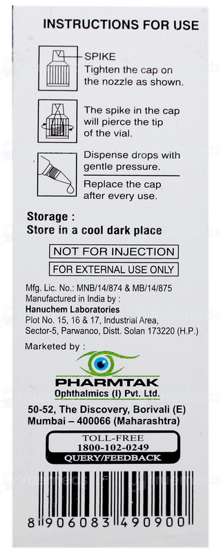 Takfresh Gel Eye Drops 10Ml