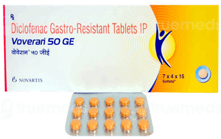Voveran 50 Ge Tablet 15
