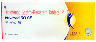 Voveran 50 Ge Tablet 15
