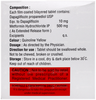 Dapaease M Tablet 10
