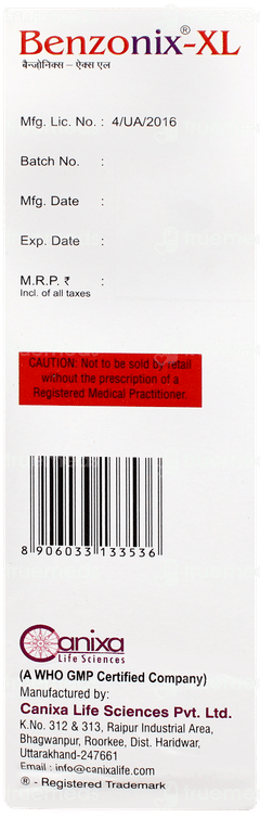Benzonix Xl Gel Wash 100gm