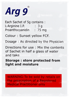 Arg 9 Sachet 5gm