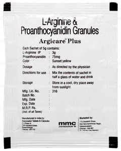 Argicare Plus Orange Flavour Sugar Free Sachet 5Gm Argicare Plus Orange Flavour Sugar Free Sachet 5Gm