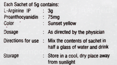 Argicare Plus Orange Flavour Sugar Free Sachet 5Gm Argicare Plus Orange Flavour Sugar Free Sachet 5Gm