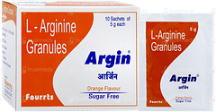 Argin Orange Flavour Sugar Free Granules 5gm