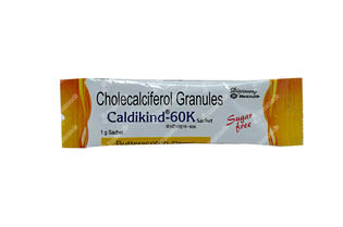 Caldikind 60k Butterscotch Flavor Sugar Free Sachet 1gm