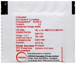 D3 Hd Sugar Free Sachet 1Gm