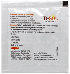 D Sol Granules 1Gm