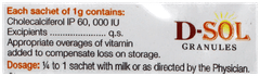 D Sol Granules 1Gm