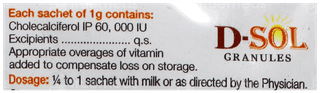 D Sol Granules 1Gm