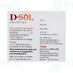 D Sol Granules 1Gm