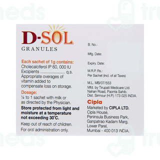 D Sol Granules 1Gm