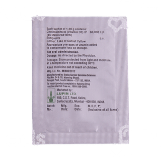 Lupi D3 60000iu Granules 1gm