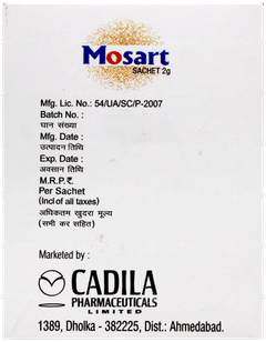 Mosart Sachet 2Gm