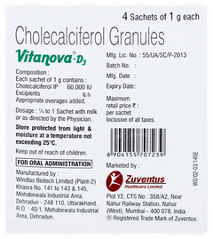 Vitanova D3 Granules 1gm