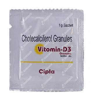 Vitomin D3 60000 IU Granules 1 GM