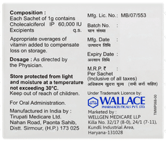 Walcium D3 Sachet 1gm