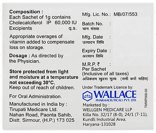 Walcium D3 Granules 1gm