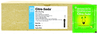 Citro Soda Citrus Flavour Sugar Free Effervescent Granules 4gm