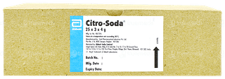 Citro Soda Citrus Flavour Sugar Free Effervescent Granules 4gm