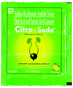 Citro Soda Citrus Flavour Sugar Free Effervescent Granules 4gm